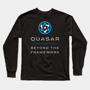 Quasar - Beyond the Framework (dark) Long Sleeve T-Shirt